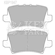 Key Parts 4 x Rear Brake Pad Set KBP1947
