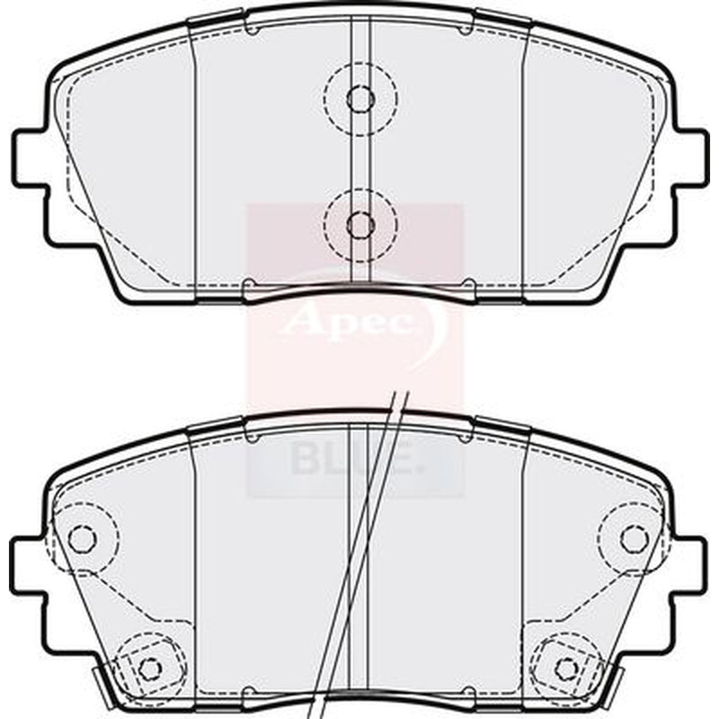 Apec Front Brake Pad Set PD3292