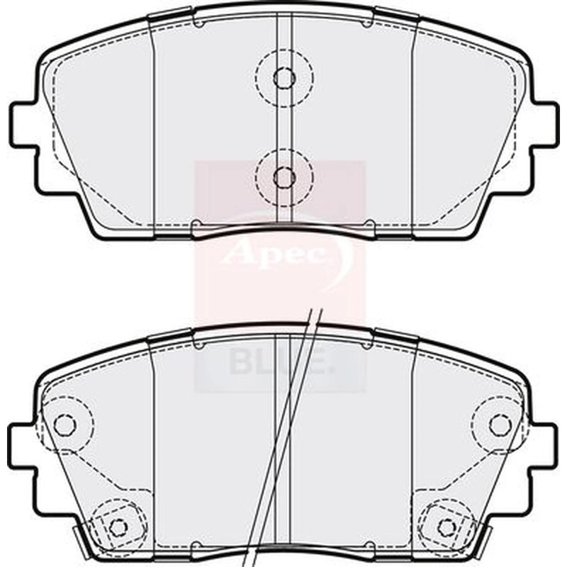 Apec Front Brake Pad Set PD3292