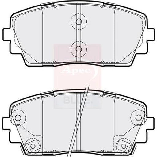 Apec Front Brake Pad Set PD3292