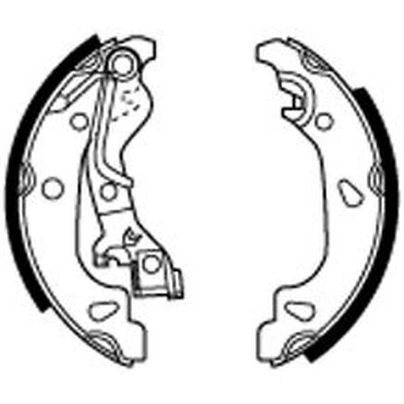 Abtex Brake Shoe Set Axle Kit ABS3469