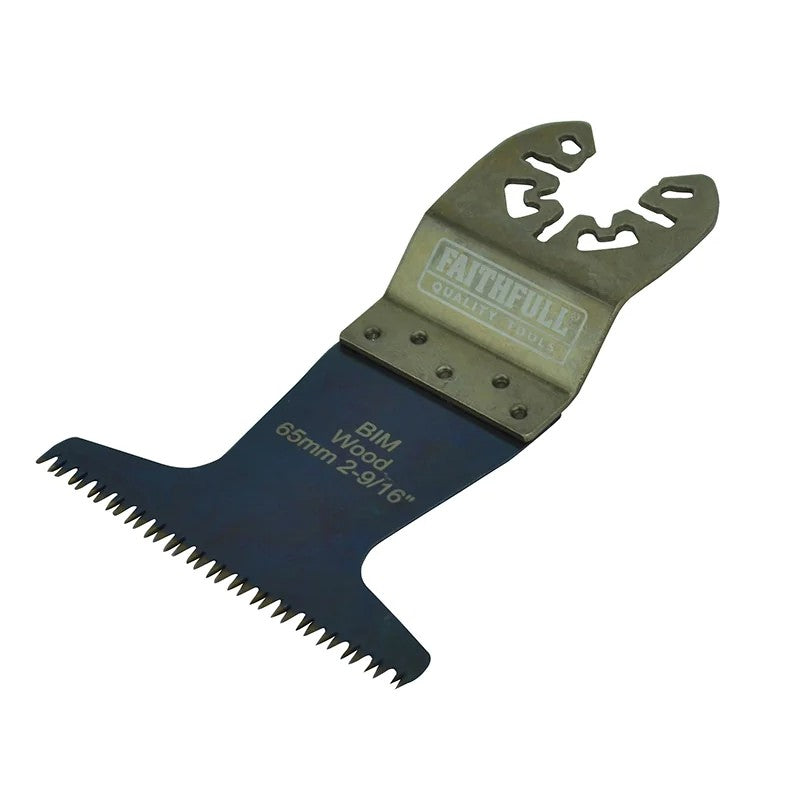 Faithfull Premium Arc Cut Hardwood Bi-Metal Blade 32-65mm