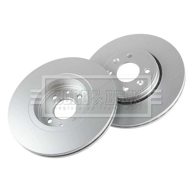 Borg & Beck 2 x Vented Front Brake Discs BBD4219