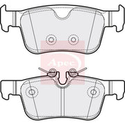 Apec Rear Brake Pad Set PAD2148