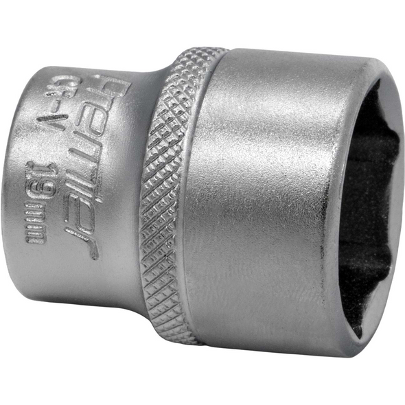 Sealey 3/8"Dr Socket 19mm (Micro Satin Finish)
