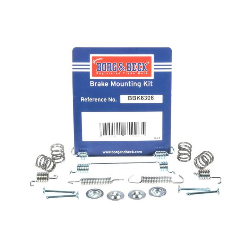 Borg & Beck Brake Shoe Accessory Kit Rear BBK6308