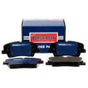 Borg & Beck 4 x Rear Brake Pad Set BBP2652