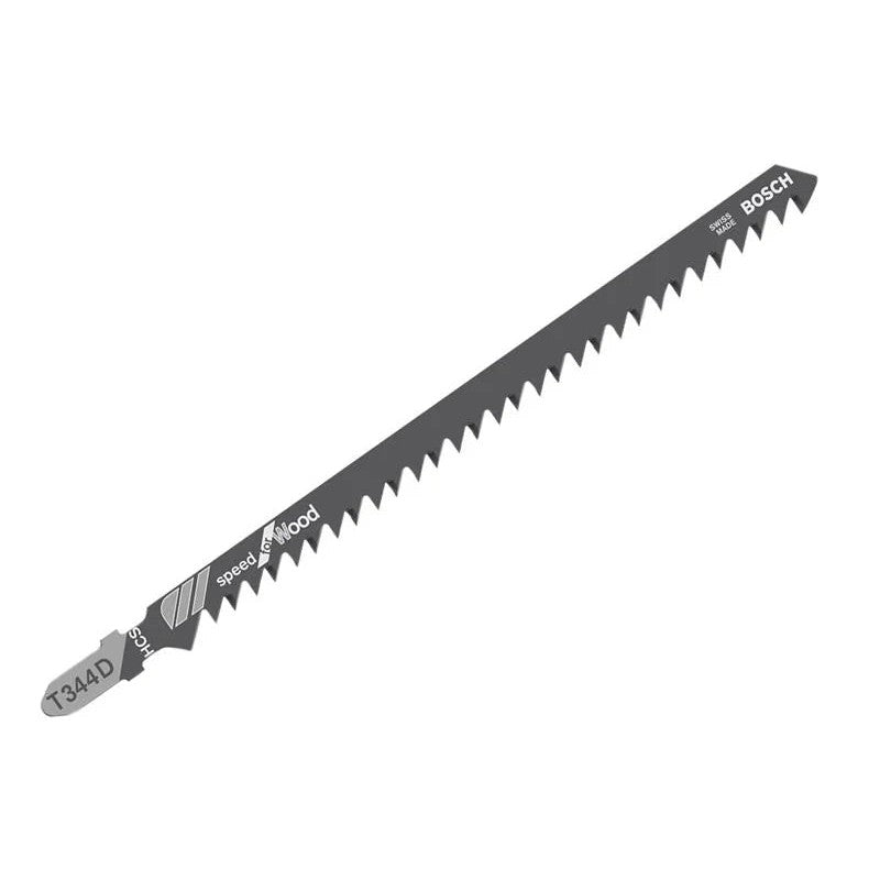 Bosch Powertool Accessories T 344 D Speed for Wood Jigsaw Blade 152mm Pack of 5