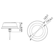 Hella Strobe-Type Beacon High 2XD 357 980-021