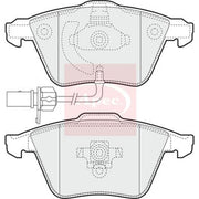 Apec Front Brake Pad Set PAD1355