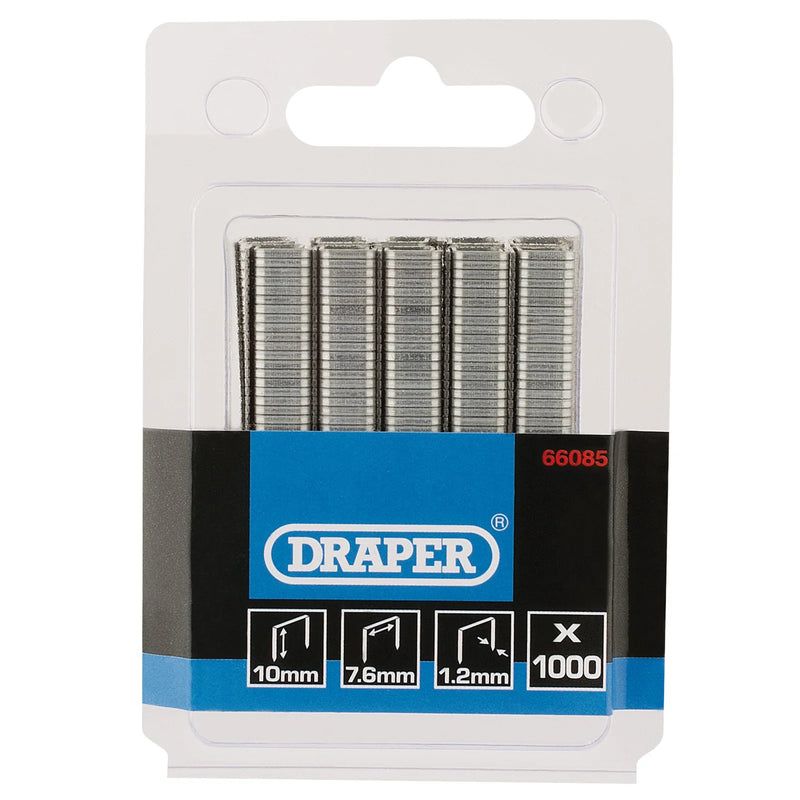 Draper Staple Gun Staples - Multi-Size Pack of 1000