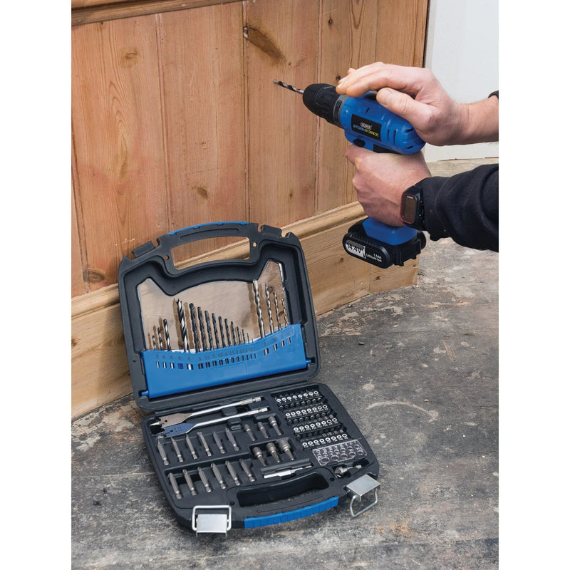 Draper Drill and Accessory Kit 75 Piece Set