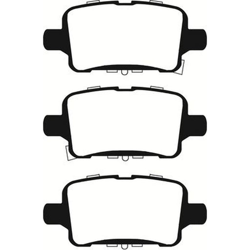 Abtex Rear Brake Pad Set PLU2308