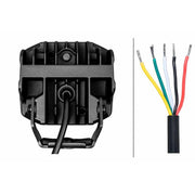 Hella Spotlight Set Led Cube 4.3'' 1FE 1FE 358 233-921 1FE 358 233-921