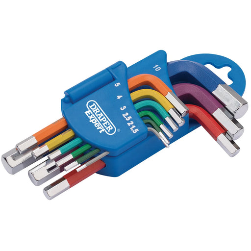 Draper Expert Hex Key Set 9 Piece Metric Short Arm