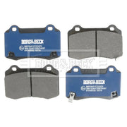 Borg & Beck 4 x Rear Brake Pad Set BBP2649