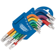 Draper Expert TX-STAR® Metric Short Arm Key Set 9 Piece