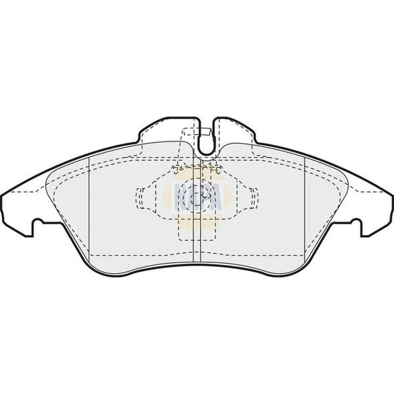 NAPA Front Brake Pad Set NBP1441