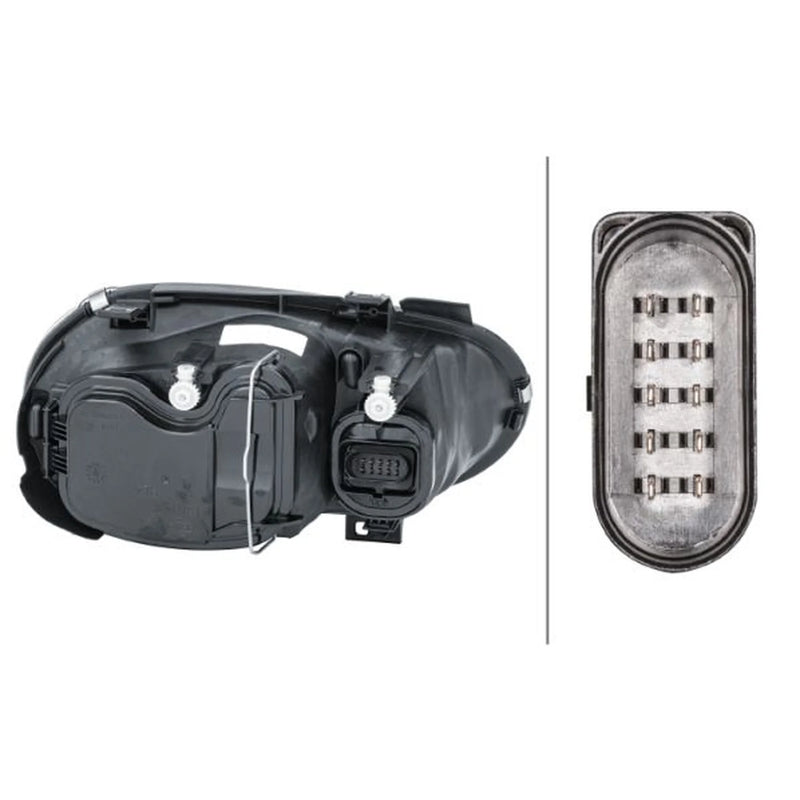 Hella Headlight Headlamp PY21W Left 1EL 007 700-151