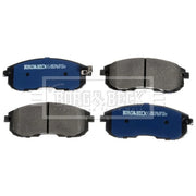 Borg & Beck 4 x Front Brake Pad Set BBP2206