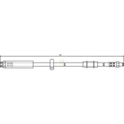 NAPA Brake Hydraulic Hose Line Front NBH1108