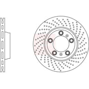 Apec 2 x Vented Rear Brake Discs DSK3909