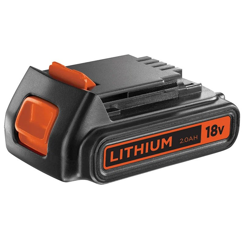 BLACK + DECKER BL2018 Slide Battery Pack 18V 2.0Ah Li-ion - BL202018-XJ