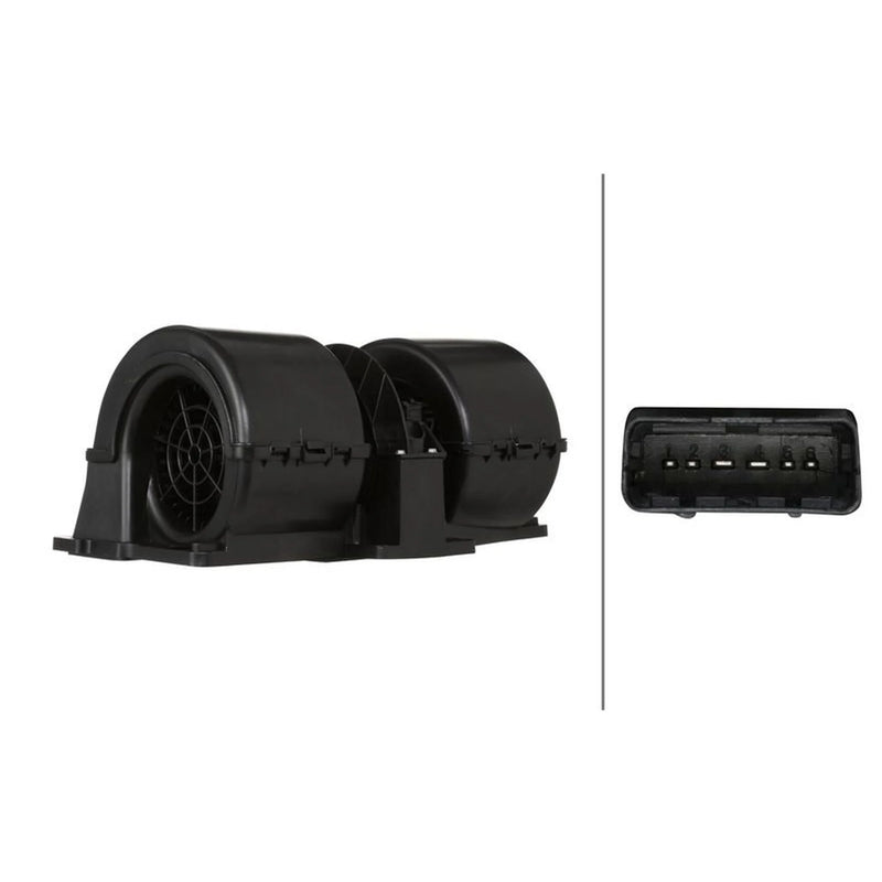 Hella Heater Blower Fan 8EW 366 400-251