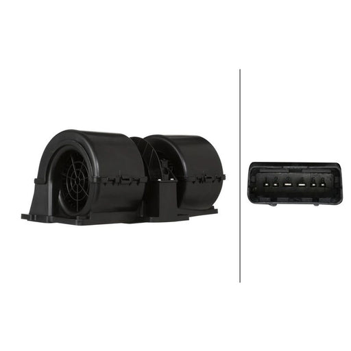 Hella Heater Blower Fan 8EW 366 400-251