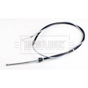 Borg & Beck Handbrake Cable Left Rear BKB3926