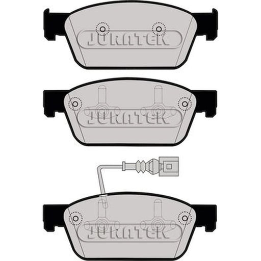 Juratek Front Brake Pad Set JCP8043
