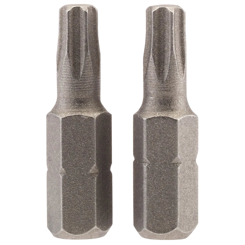Draper TX-STAR® Insert Bit, 1/4" Hex, Long, T25 (Pack of 2)