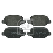 Febi Rear Brake Pad Set 16370
