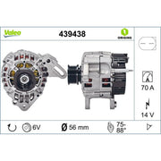 Valeo Car Alternator 12V 439438