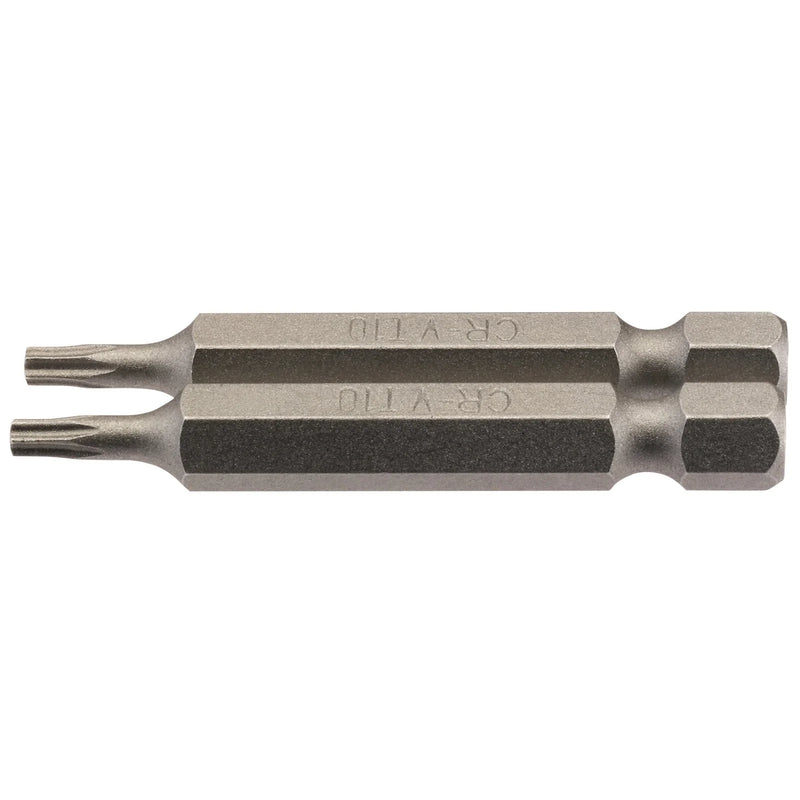 Draper TX-STAR® Insert Bit, 1/4" Hex, Long, T10 (Pack of 2)