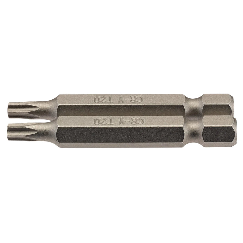 Draper TX-STAR® Insert Bit, 1/4" Hex, Long, T20 (Pack of 2)