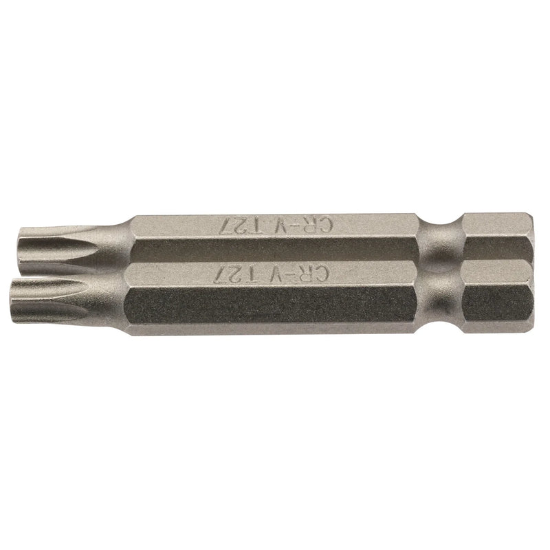 Draper TX-STAR® Insert Bit, 1/4" Hex, Long, T27 (Pack of 2)