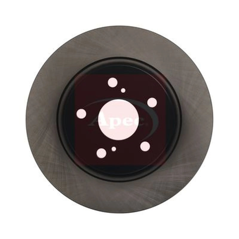 Apec 2 x Solid Rear Brake Discs DSK2656