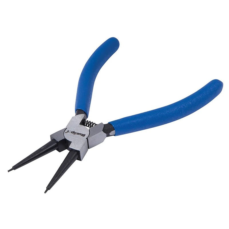 BlueSpot Tools Circlip Pliers Internal Straight 150mm (6in) - 8703