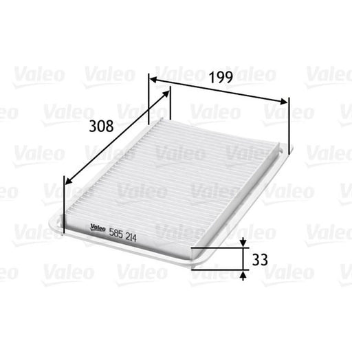 Valeo Engine Air Filter 585214