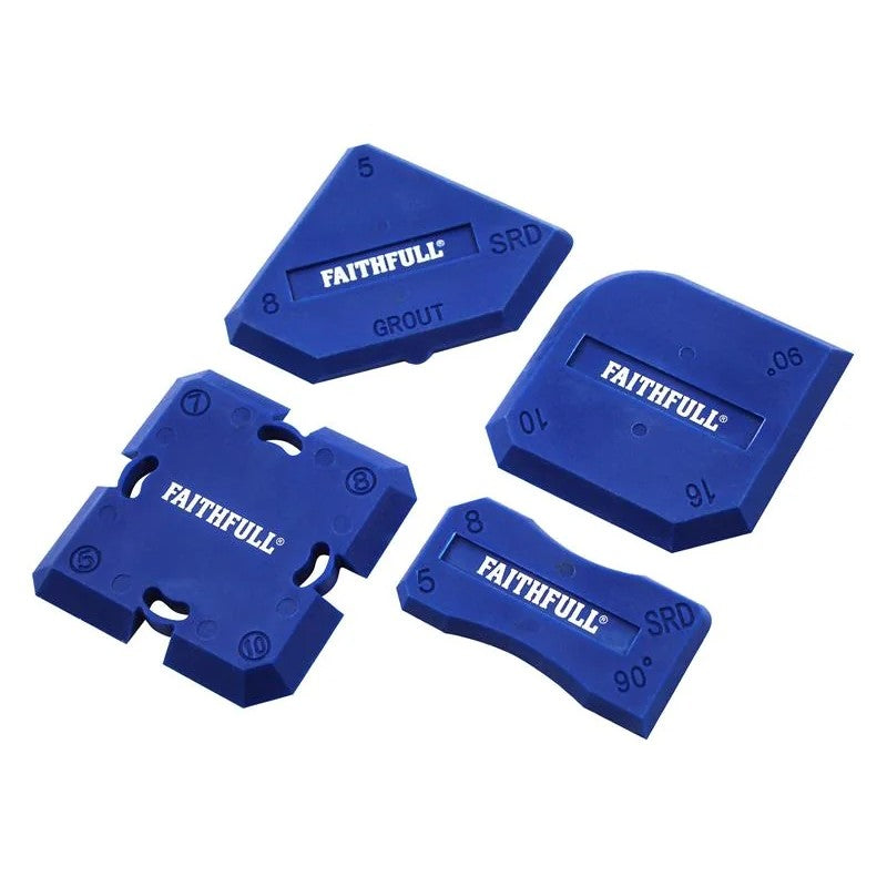 Faithfull Profiling Tool Kit, 12 Piece - FAITLP12