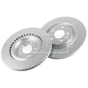Borg & Beck 2 x Vented Rear Brake Discs BBD5246
