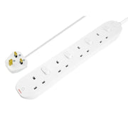 Masterplug Switched Extension Lead 4 Gang 13A 2m SWC42N-MP - SWC4210N-MP