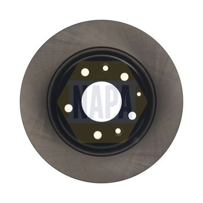 NAPA 2 x Solid Rear Brake Discs NBD5857