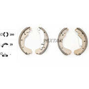 Textar Brake Shoe Set Axle Kit 91033000