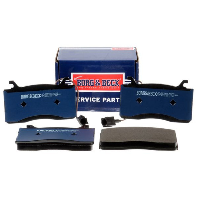 Borg & Beck 4 x Front Brake Pad Set BBP2670