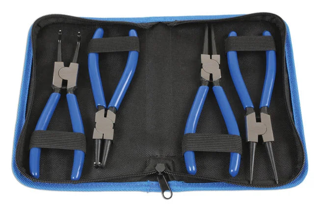 Laser Tools Circlip Plier Set 180mm 4pc - PL