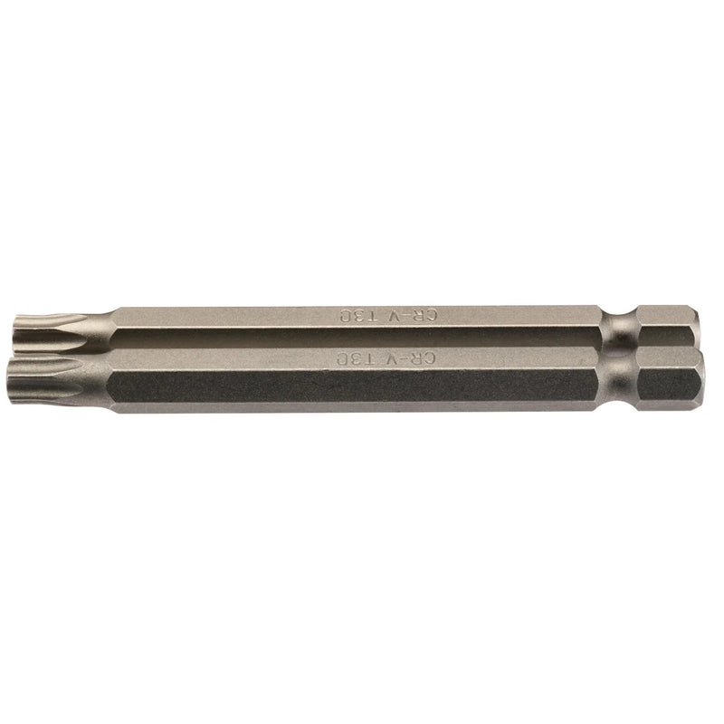 Draper TX-STAR® Insert Bit, 1/4" Hex, Long, T30 (Pack of 2)