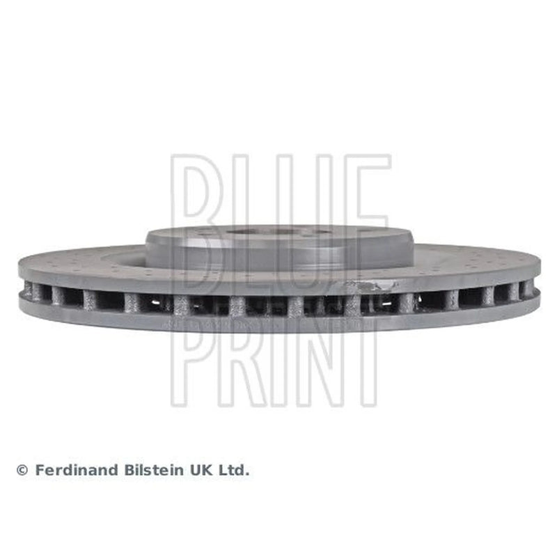 Blue Print 2 x Perforated/Vented Front Brake Discs ADJ134340