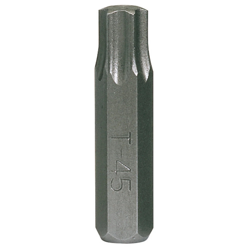 Draper Impact Screwdriver Bit T45 8mm Hexagon Shank
